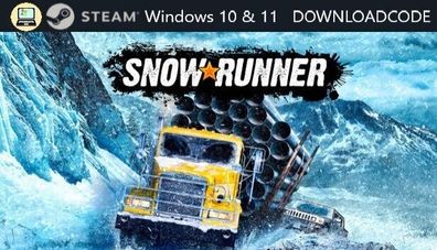 NEU PC Computer Spiel SnowRunner für Windows 10 11 STEAM Download Code Game Key
