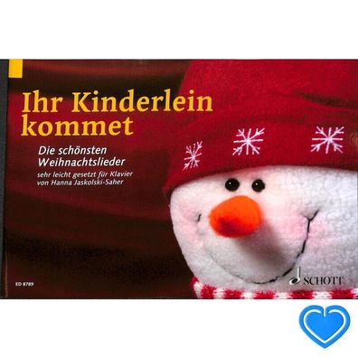 Ihr Kinderlein kommet Weihnachtslieder sehr leicht Klavier Noten