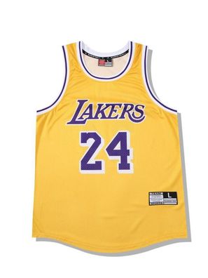 Mitchell & Ness NBA Los Angeles Lakers Trikot Nr 24 Retro Basketball Jersey Herren