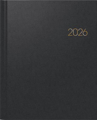 Brunnen 1076160906 Buchkalender 21x26cm 1W/2S Balacron