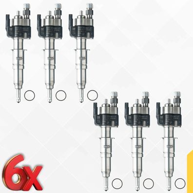 13537589048-01 Passt für N43 N53 13537565138 BMW Benzin Einspritzdüse VDO 6 Stück