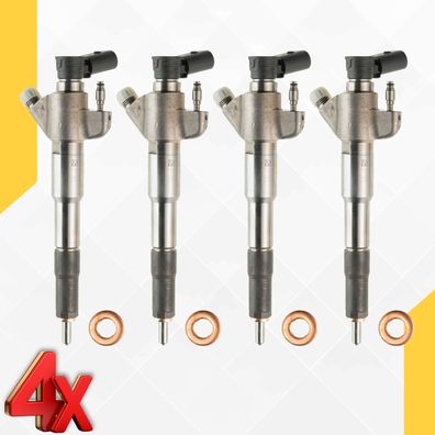 166000372R Diesel Einspritzdüse Siemens für Renault Opel Nissan 2.3 dCi 4 Stück