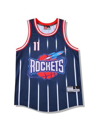 Mitchell & Ness Yao 11 Houston Rockets Herren Basketball Trikot Retro Jersey
