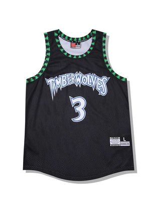 Mitchell & Ness Timberwolves 3 Herren Basketball Trikot Retro Jersey