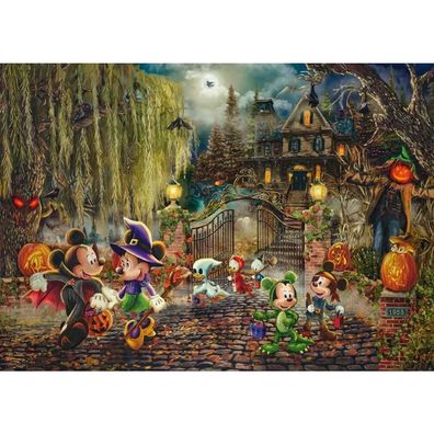 Thomas Kinkade Studios Mickey & Minnie Halloween Fun 1000 Teile