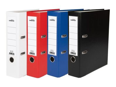 Crelando 20er Ordner 8 cm breit DIN A4 farbig sortiert Aktenordner NEU & OVP