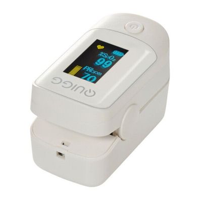 Quigg Pulsoximeter Pulsmessgerät Fingerpulsoximeter Oximeter Sauerstoffsätigung