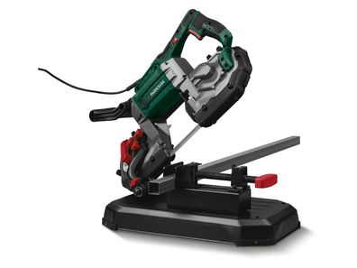 Profi Metallbandsäge Untergestell Arbeitstisch LED-Licht 1100W Bandsäge Sägeband