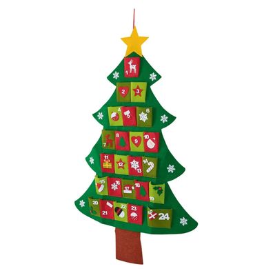 Adventskalender Weihnachten zum Selbstbefüllen Geschenke Christmas Tannenbaum
