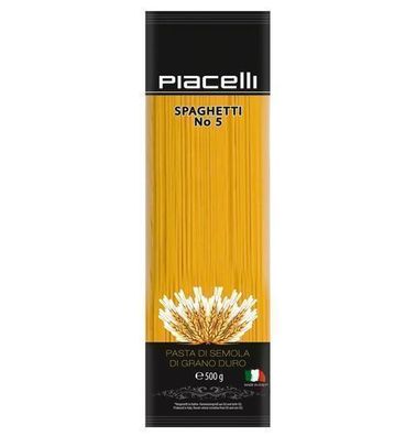 Piacelli Spaghetti Nr. 5 Grießnudeln 500 g