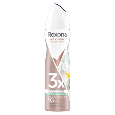 Rexona Maximum Protection Lime & Waterlily Scent 96h 150 ml