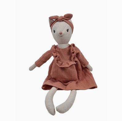 Stoffpuppe "Katze Karla", Mea-Living, Mea, Puppe