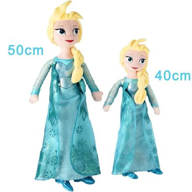 Disney- Frozen Elsa 40/50cm Plüsch Spielzeug Gefüllte Puppen Kinder Geschenke