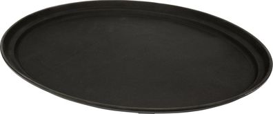 Gastro Kellnertablett, Serviertablett rutschfest, oval