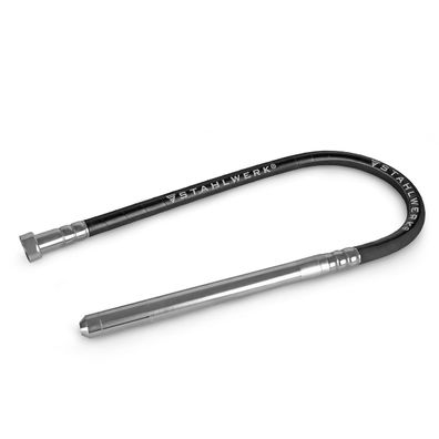 Stahlwerk Rüttelflasche Ø 35 mm 150 cm Länge für Betonverdichter Betonrüttler