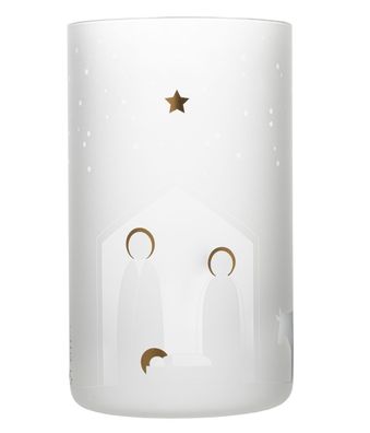 Weihnachtswindlicht Krippe