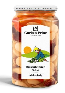Riesenbohnen Salat mild-würzig 650g Gurken Prinz Österreichische Spezialität