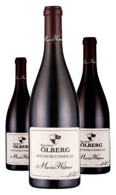3 x Martin Waßmer Ehrenstetter Ölberg Spätburgunder "GC" Qualitätswein trocken trocke