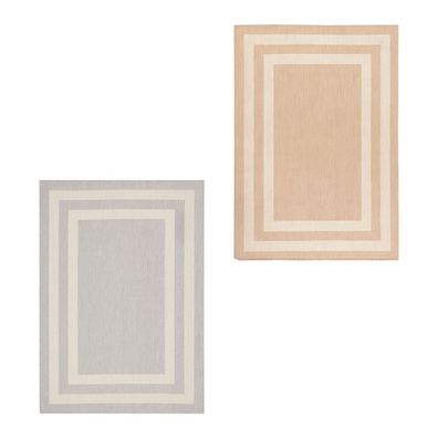 Peyer Syntex Teppich Terrace Bordüre 80/150 cm Outdoor-Teppich Gartenteppich