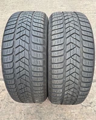 2x Winterreifen 225/45 R18 95H Pirelli Winter Sottozero 3 MO DOT18 6,8-7,3mm