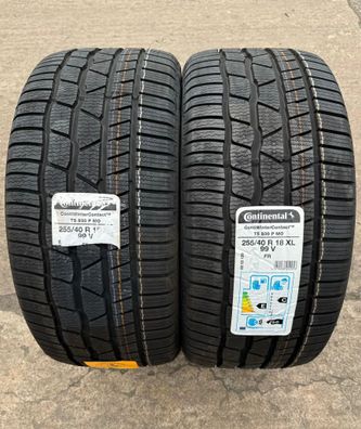 2x Winterreifen 255/40 R18 99V XL Continental Conti Winter Contact TS830P MO 2019 NEU