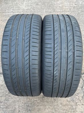 2x Sommerreifen 235/45 R19 99V XL Continental Conti Sport Contact 5 DOT15 5,5-5,9mm