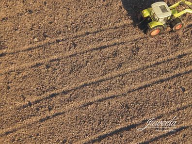 Juweela 28387 H0 Bodenmischung für Ackerfeld, 225g Streumaterial 1:87