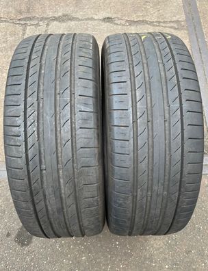 2x Sommerreifen 235/55 R18 100V Continental ContiSportContact 5 SUV Seal DOT19 5mm