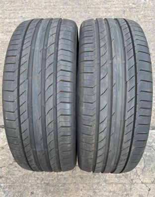 2x Sommerreifen 235/55 R18 100V Continental Conti Sport Contact 5 SUV DOT23 7-7,6mm