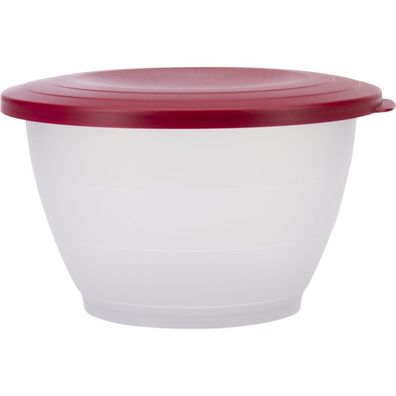 Westmark Schüssel "Olympia" 2,5L – Robuster Thermoplast Rot