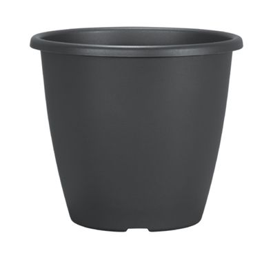 Geli Pflanztopf Nevada Anthrazit Ø 27 cm – Robuster Kunststoff
