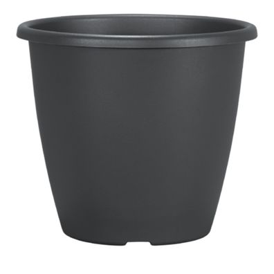 Geli Pflanztopf Nevada Anthrazit Ø 34 cm – Robuster Kunststoff