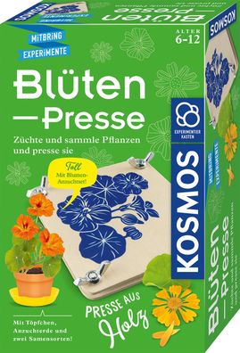 Kosmos Blütenpresse Mitbringexperimente| ab 6 Jahren | 15 Min. | 2 - 4