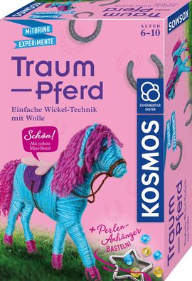 Kosmos Traum-Pferd Bastelset: Wolle wickeln & stylen ab 6 Jahren