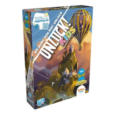 Asmodee Spiel Unlock! Kids die Burg von | ab 6 Jahren | 1-4 | ca. 20 Min