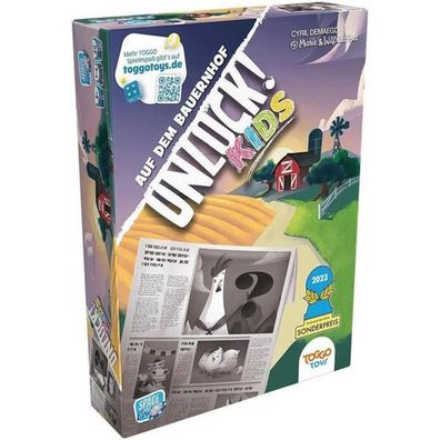 Asmodee Spiel Unlock! Kids auf dem Bauernhof | ab 6 Jahren | 1-4 | ca. 20 Min