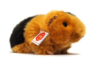 Teddy-Hermann Kuscheltier Stofftier | Meerschweinchen | schwarz, old | 9 cm