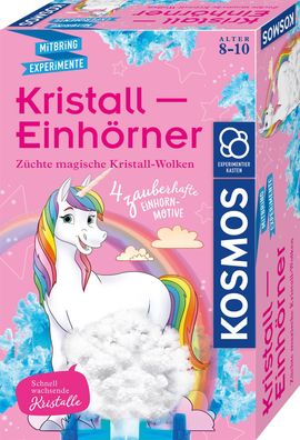 Kosmos Kristall-Einhörner: Zauberhafte Kristallwolken selber züchten
