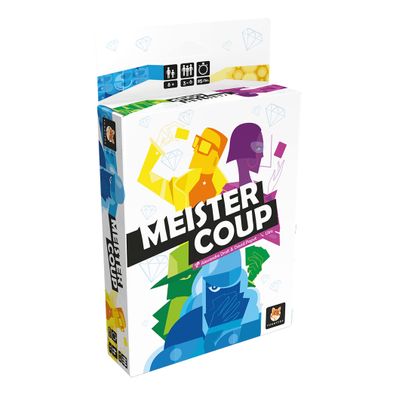 Asmodee Kartenspiel Meistercoup | ab 8 Jahren | 3-6 Spieler | 25+ Minuten