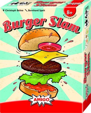 Amigo Spiel Burger Slam| ab 8 Jahren | 20 Minuten | 2-5 Personen