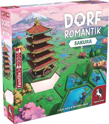 Pegasus Spiele Spiel Dorfromantik - Sakura 51243GFür 1 bis 6 Spielende