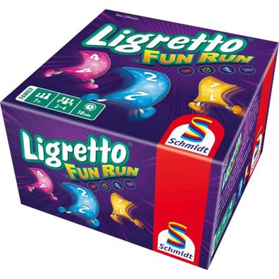 Schmidt Spiele Kartenspiel Ligretto Fun Run | ca. 10 bis 15 min | ab 7 Jahren