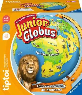 Ravensburger Interakt. Jun. Globus '22 | ab 4 Jahren | 1 - 4 Spieler