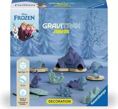 Ravensburger Gravi Trax Junior Extension Frozen | ab 3 Jahren | Ab 1 Spieler