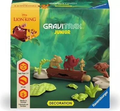 Ravensburger Gravi Trax Junior Extension Lion King | ab 3 Jahren | Ab 1 Spieler
