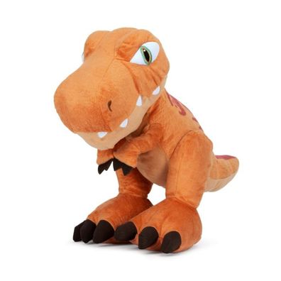 Schmidt Spiele Kuscheltier Plüsch T-Rex Jurassic World 30 cm | Hellbraun