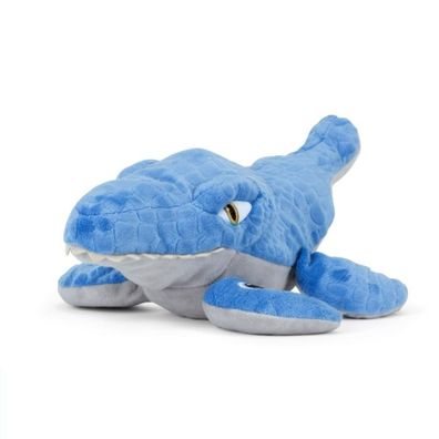 Schmidt Spiele Kuscheltier Plüsch Mosasaurus Jurassic World 29 cm | Blau