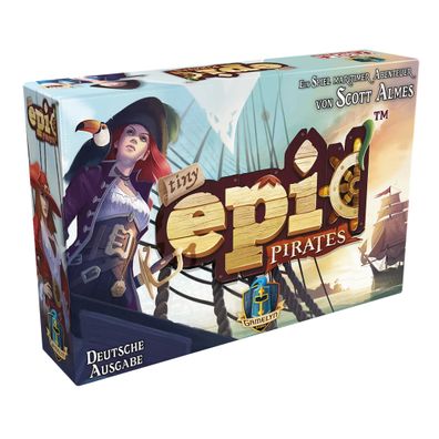Asmodee Spiel Tiny Epic Pirates | ab 12 Jahren | 1 bis 4 Spieler | 30 Minuten