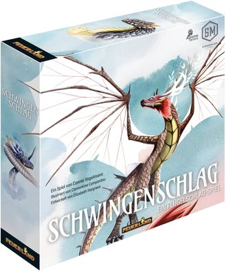 Feuerland Spiel Schwingenschlag FEU31032Für 1 bis 5 Spielende | ab 12 Jahren