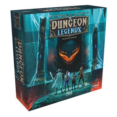 Asmodee Spiel Dungeon Legends | ab 10 Jahren | 1 bis 4 Spieler | 60 Minuten